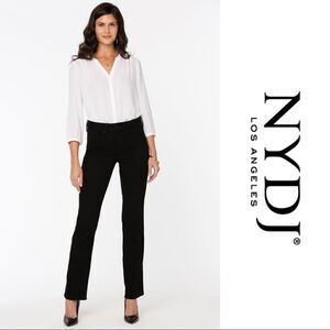 NYDJ Marilyn Straight Black Jeans - Women’s 4